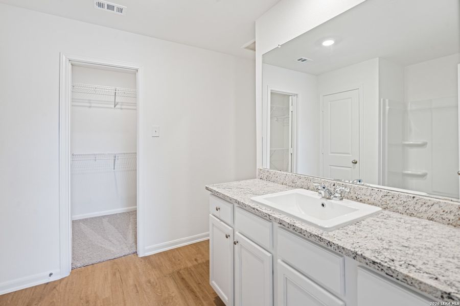 Furnished interior view inside a new home in Luckey Ranch, San Antonio (Image 6).