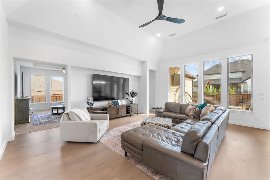 Furnished interior view inside a new home in , Mansfield (Image 14). Furnished interior view inside a new home in , Mansfield (Image 14).