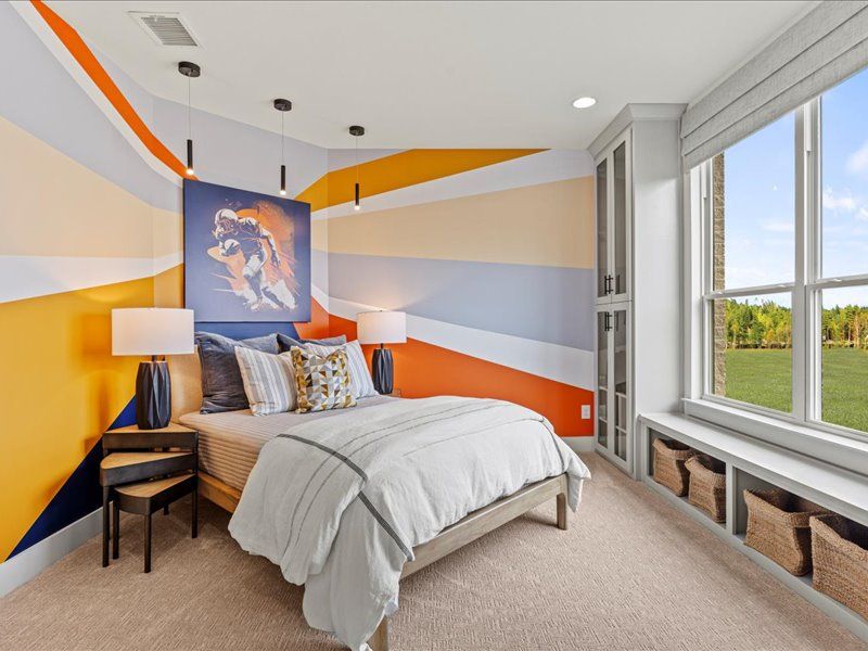 Furnished interior view inside a new home in Nelson Lake Estates, Rockwall (Image 36).