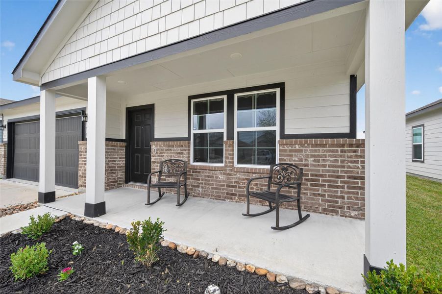Exterior details and patio area of a home in The Villages at Westpointe, Dayton (Image 4). Exterior details and patio area of a home in The Villages at Westpointe, Dayton (Image 4).