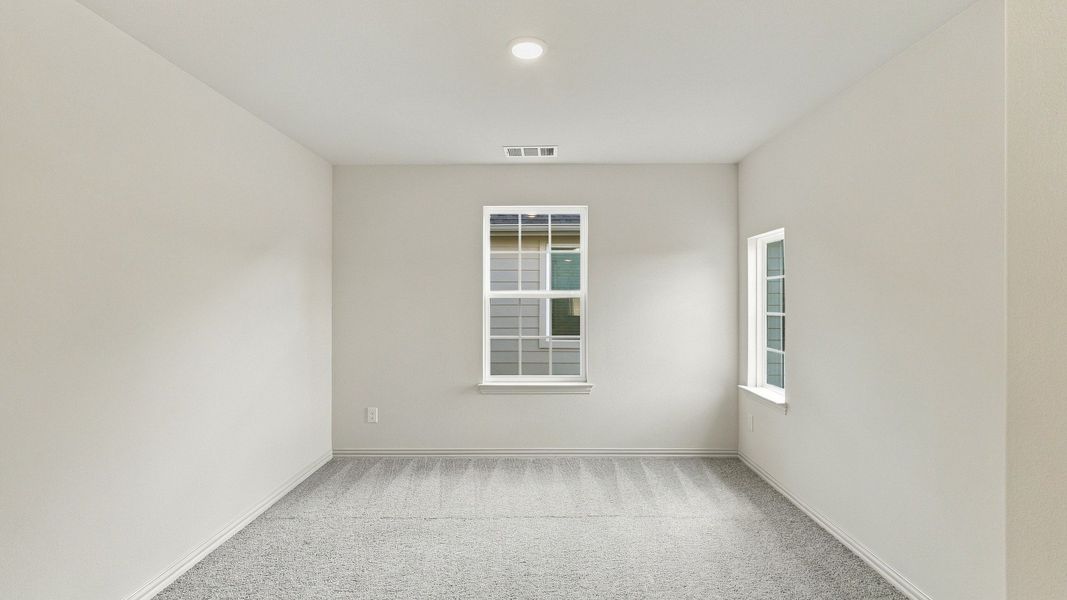 Furnished interior view inside a new home in Westridge Journey, McKinney (Image 26).