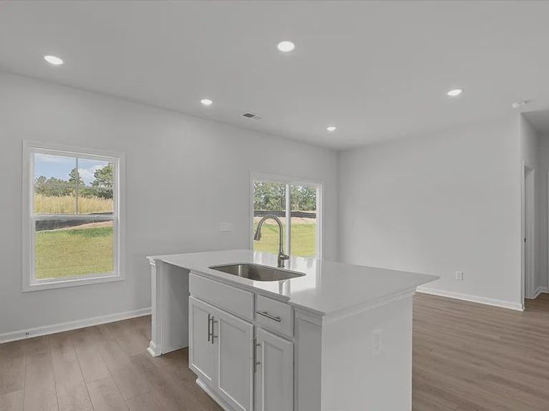 Furnished interior view inside a new home in Portrait Hills, Aiken (Image 5).