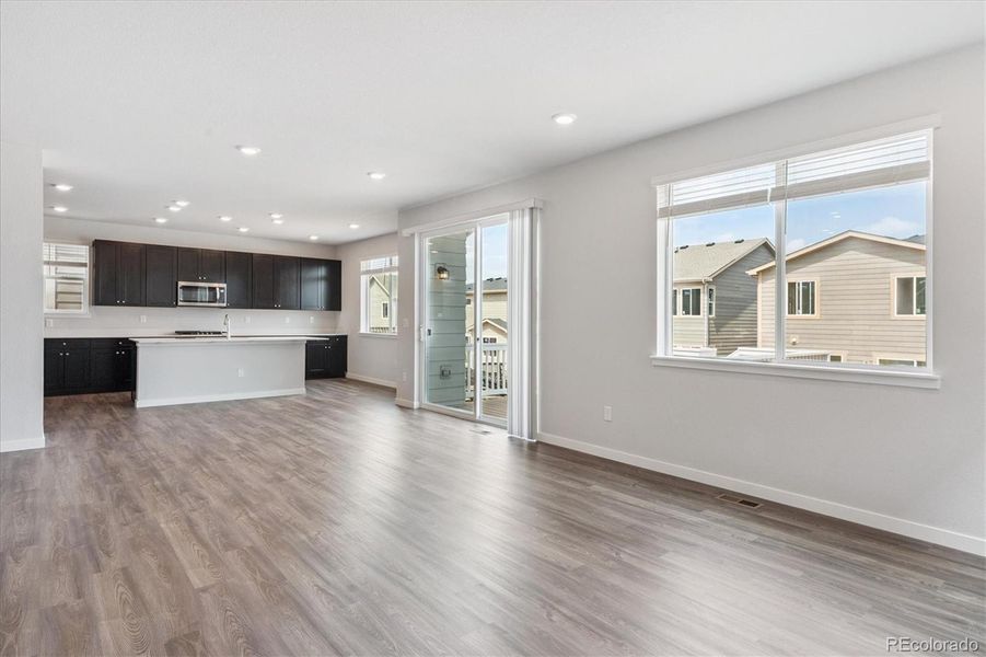 Spacious, unfurnished interior of a new home in Floret Collection at Alder Creek, Parker (Image 18).
