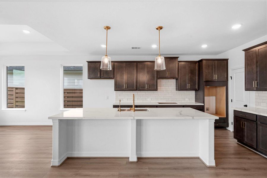 Furnished interior view inside a new home in Austin Point, Richmond (Image 5).