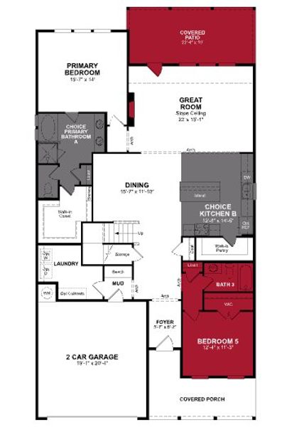 2D floor plan layout of this home in Whitewing Trails, Princeton, TX (Image 2). 2D floor plan layout of this home in Whitewing Trails, Princeton, TX (Image 2).