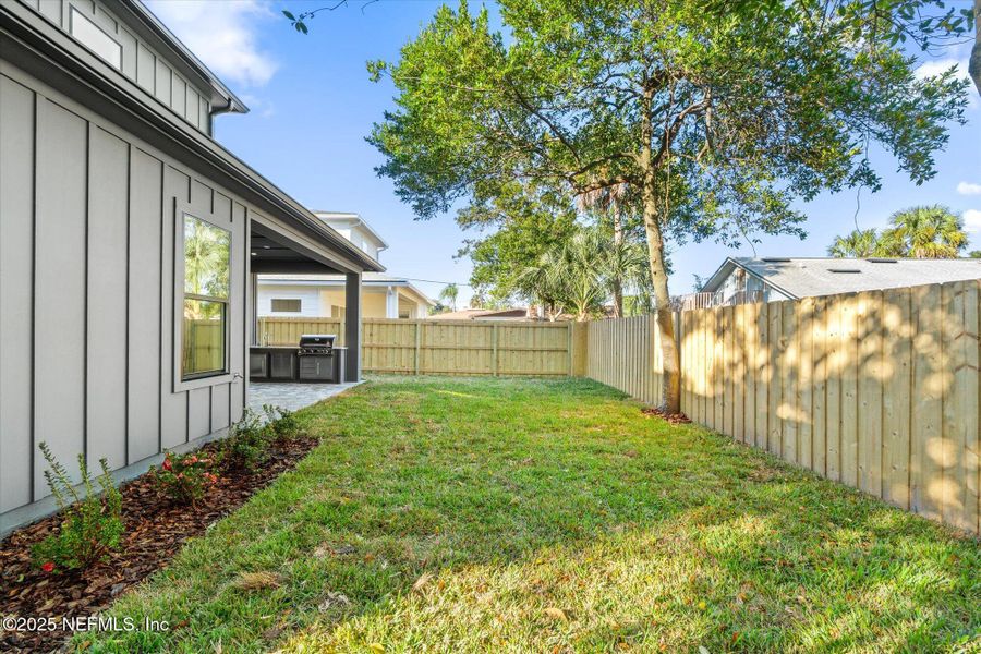 Exterior details and patio area of a home in , Jacksonville Beach (Image 24). Exterior details and patio area of a home in , Jacksonville Beach (Image 24).