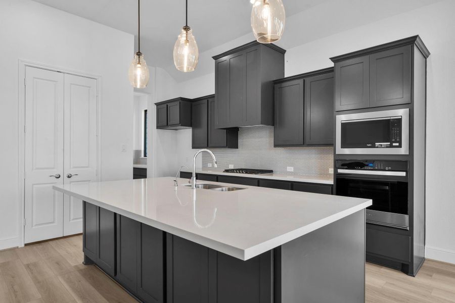 Furnished interior view inside a new home in Chambers Creek, Willis (Image 12).