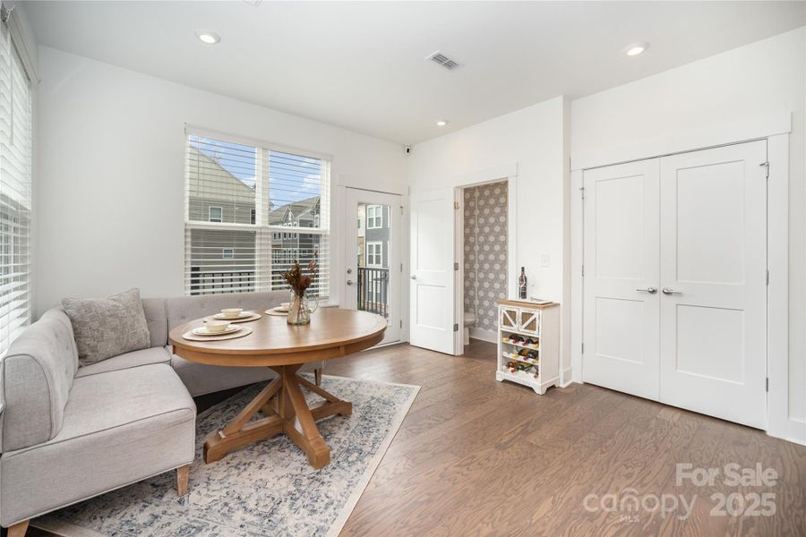Furnished interior view inside a new home in , Charlotte (Image 6). Furnished interior view inside a new home in , Charlotte (Image 6).