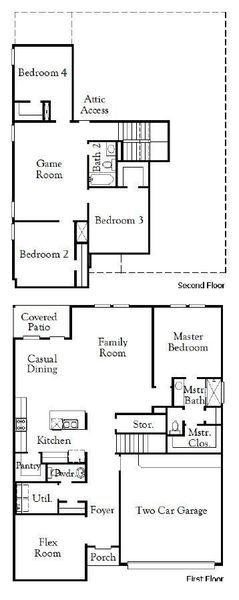 2D floor plan layout of this home in Arabella on the Prairie, Richmond, TX (Image 2). 2D floor plan layout of this home in Arabella on the Prairie, Richmond, TX (Image 2).