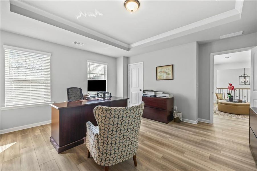 Furnished interior view inside a new home in , Atlanta (Image 19).