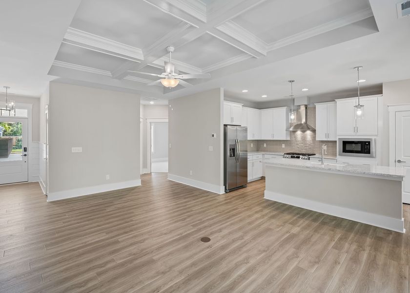 Spacious, unfurnished interior of a new home in Carolina Creek, Hampstead (Image 22). Spacious, unfurnished interior of a new home in Carolina Creek, Hampstead (Image 22).