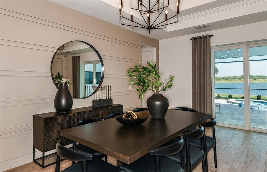 Furnished interior view inside a new home in Vida's Way, Wesley Chapel (Image 28).