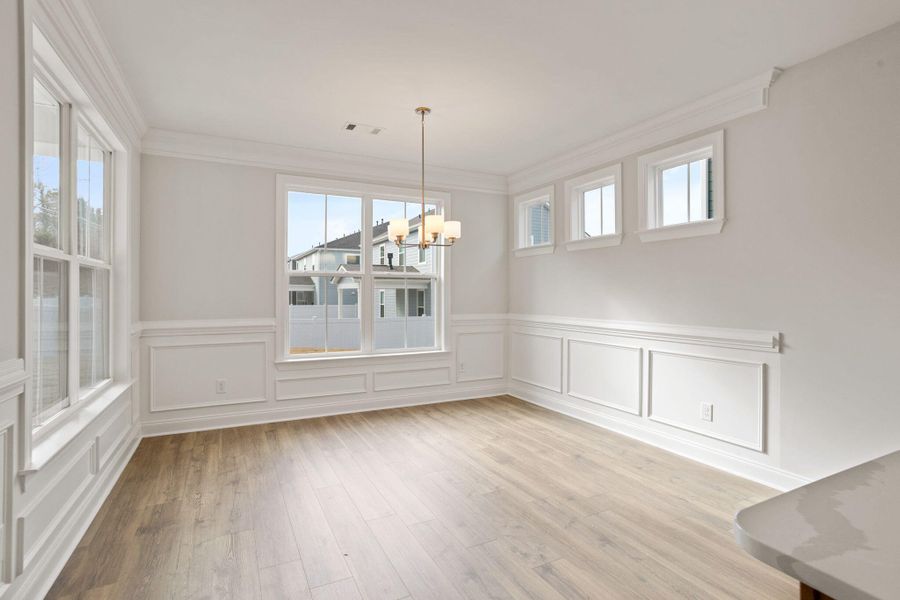 Spacious, unfurnished interior of a new home in Phillips Crossing, Ridgeville (Image 28).