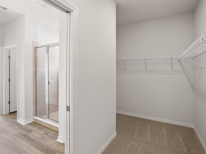 And, all three suites include walk-in wardrobes - Everly by Highland Homes