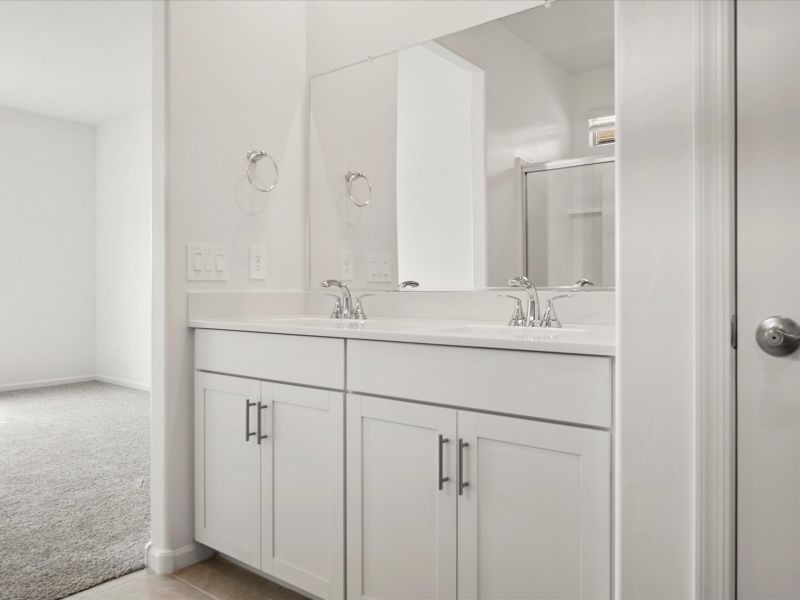 Furnished interior view inside a new home in Mandarina - Signature Series, Marana (Image 4).