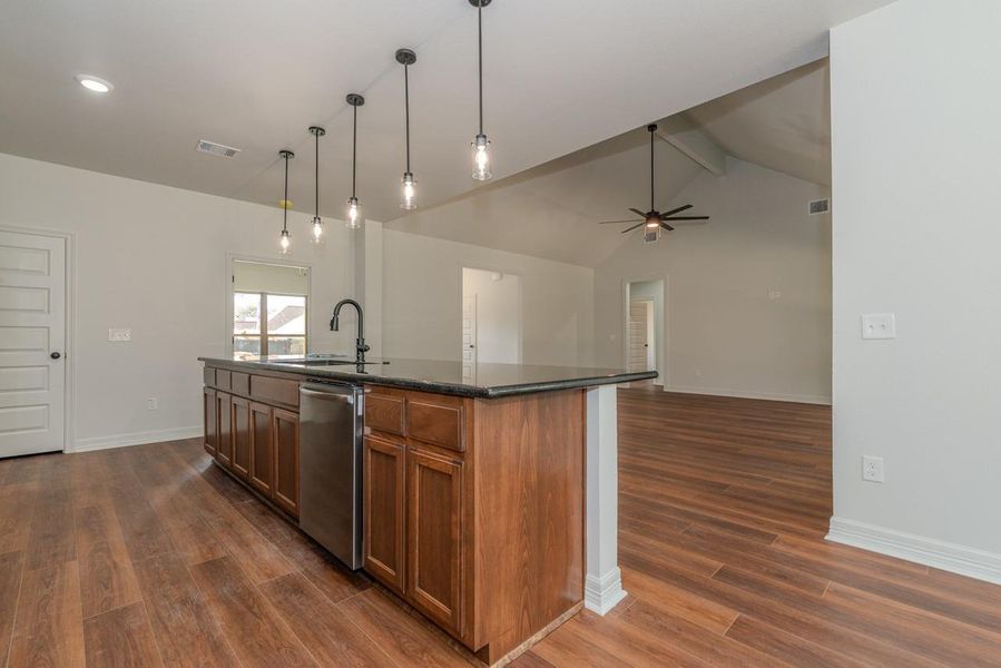 Furnished interior view inside a new home in , Beaumont (Image 6).