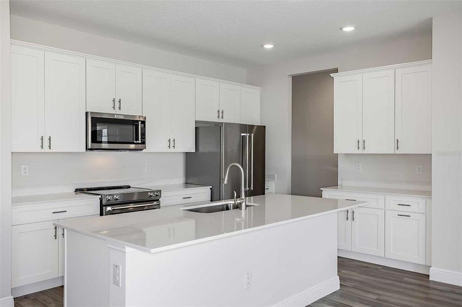 Furnished interior view inside a new home in Mirada, San Antonio (Image 4). Furnished interior view inside a new home in Mirada, San Antonio (Image 4).