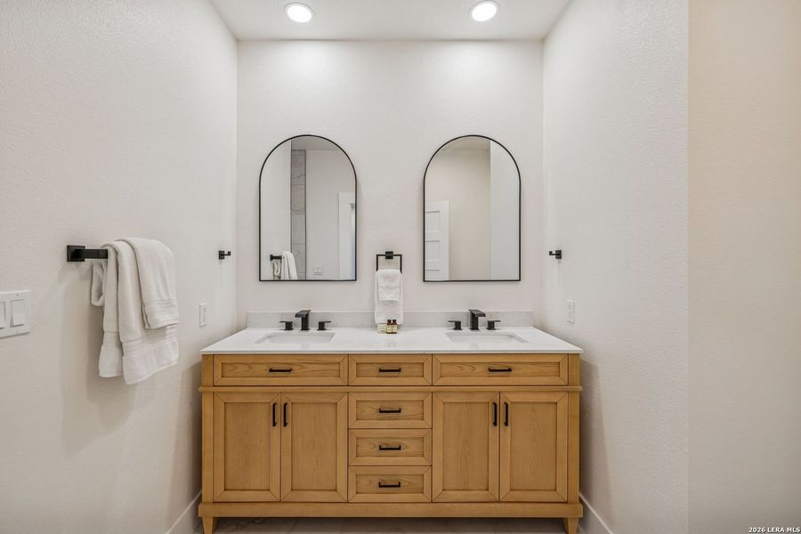 Furnished interior view inside a new home in , Castroville (Image 44).