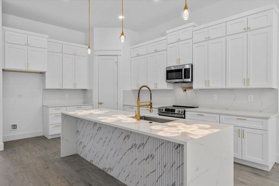 Furnished interior view inside a new home in , Bastrop (Image 6).