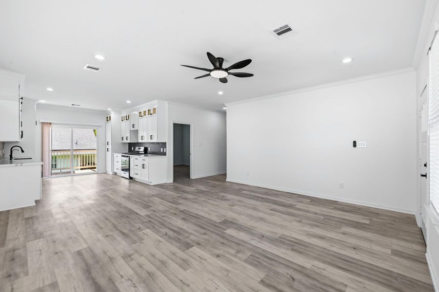 Spacious, unfurnished interior of a new home in , La Porte (Image 34). Spacious, unfurnished interior of a new home in , La Porte (Image 34).