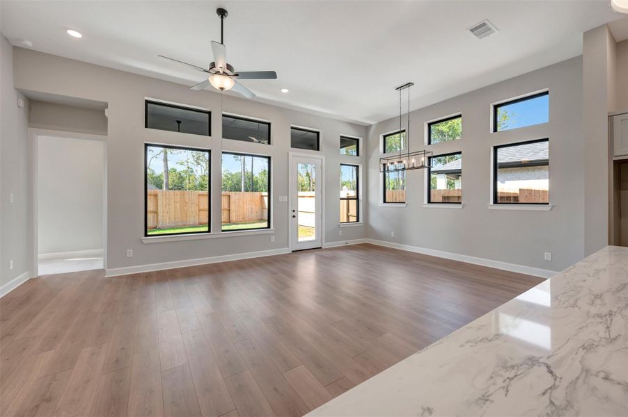 Spacious, unfurnished interior of a new home in The Highlands Encore - Tranquil Collection, Porter (Image 19).