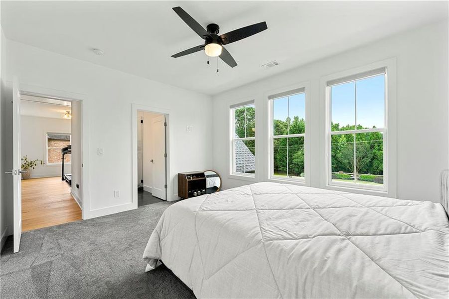 Furnished interior view inside a new home in , Dacula (Image 35).