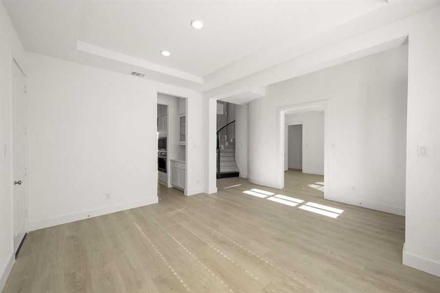 Spacious, unfurnished interior of a new home in LeTara, Haslet (Image 21).