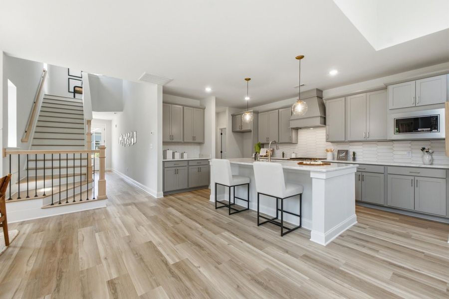 Furnished interior view inside a new home in Storyvale, Hixson (Image 12).