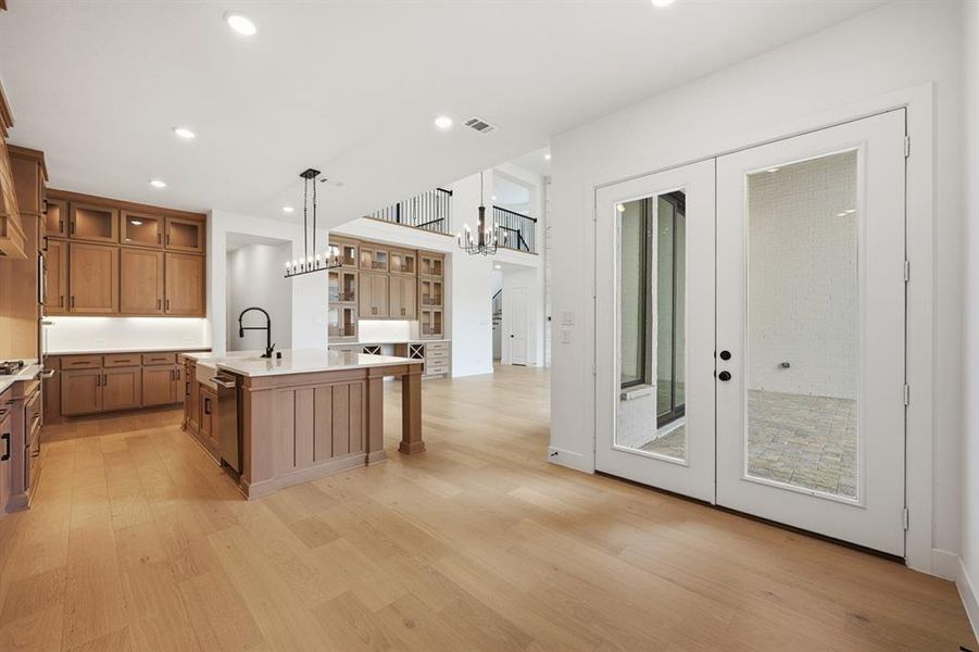 Furnished interior view inside a new home in Sandbrock Ranch, Krugerville (Image 15).