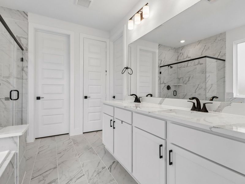 Furnished interior view inside a new home in Kingdom Heights, Rosenberg (Image 8).