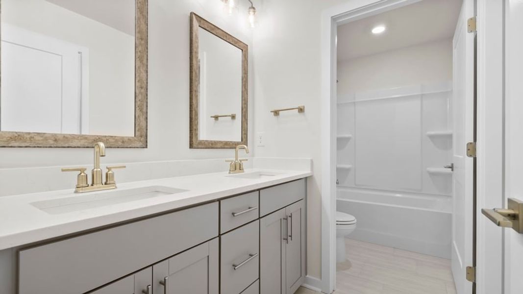 Furnished interior view inside a new home in Hemlock, Williamston (Image 9).