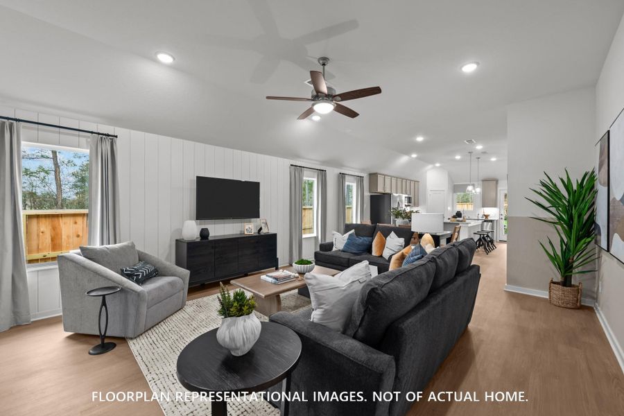 Furnished interior view inside a new home in Ambrose, La Marque (Image 13).