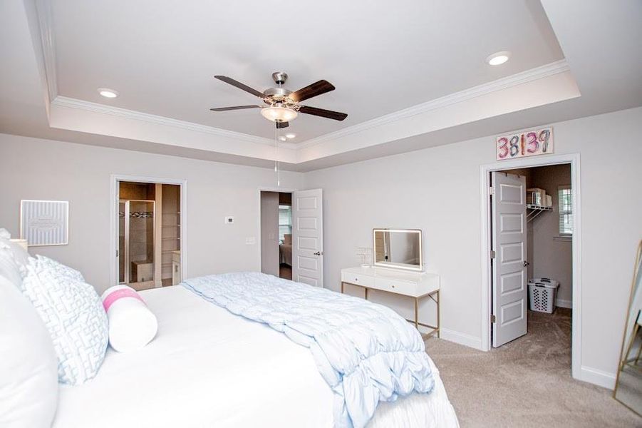 Furnished interior view inside a new home in Windmill Park, Carrollton (Image 6). Furnished interior view inside a new home in Windmill Park, Carrollton (Image 6).