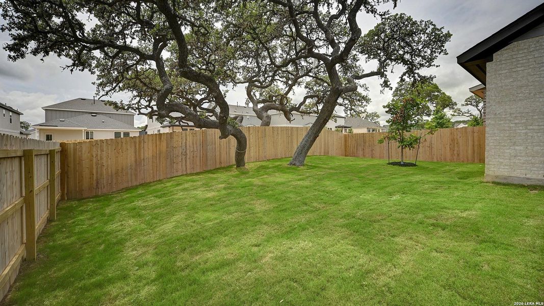 Exterior details and patio area of a home in Corley Farms, Boerne (Image 21). Exterior details and patio area of a home in Corley Farms, Boerne (Image 21).