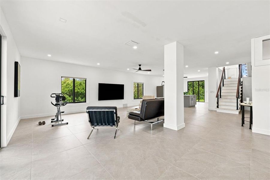 Furnished interior view inside a new home in , Port Richey (Image 13).