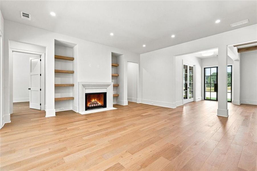 Spacious, unfurnished interior of a new home in , Canton (Image 54).