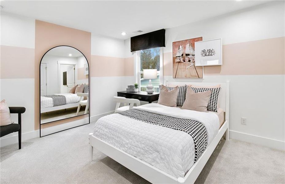 Furnished interior view inside a new home in Rose Creek, Cumming (Image 32).