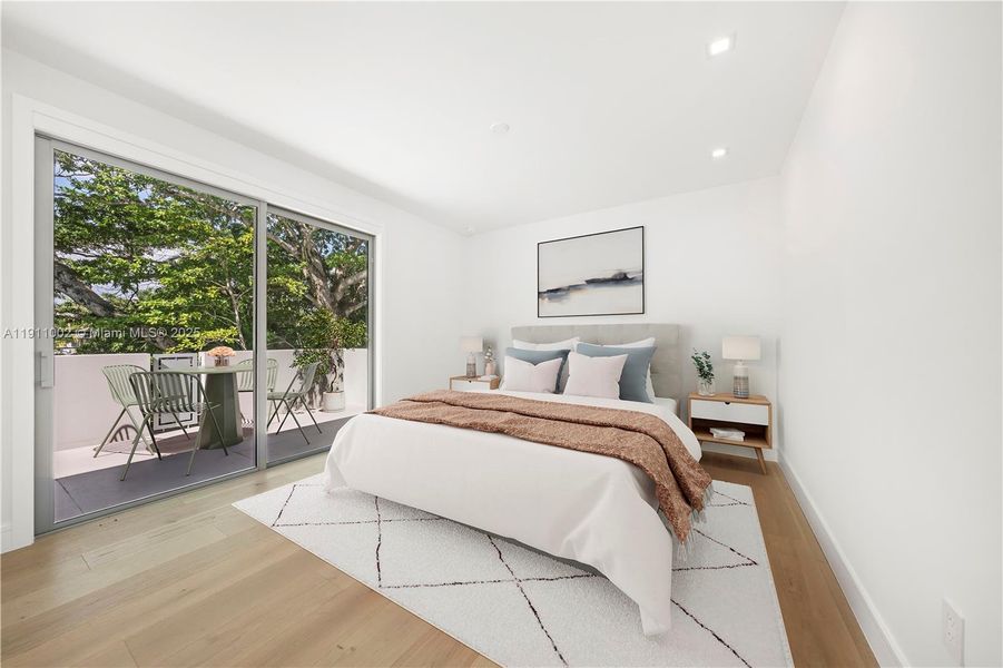 Furnished interior view inside a new home in , Miami (Image 11). Furnished interior view inside a new home in , Miami (Image 11).