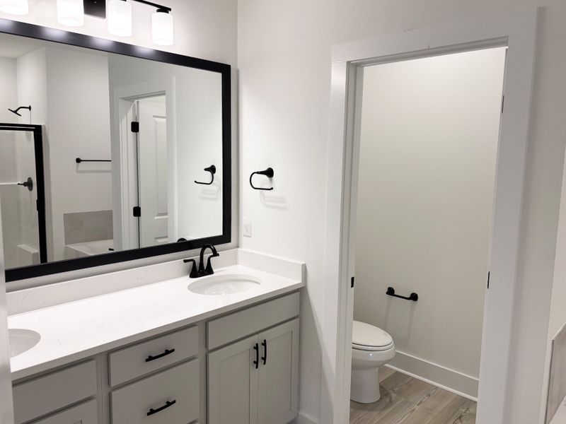 Furnished interior view inside a new home in Young Oaks, Crestview (Image 10).
