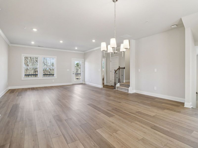 Spacious, unfurnished interior of a new home in Martin Springs - Highland Series, Lawrenceville (Image 12).