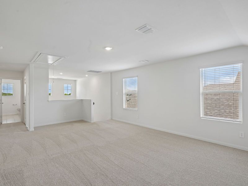 Spacious, unfurnished interior of a new home in Parks at Foster Crossing - Spring Series, Anna (Image 15).
