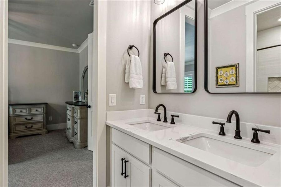 Furnished interior view inside a new home in , Gainesville (Image 63).