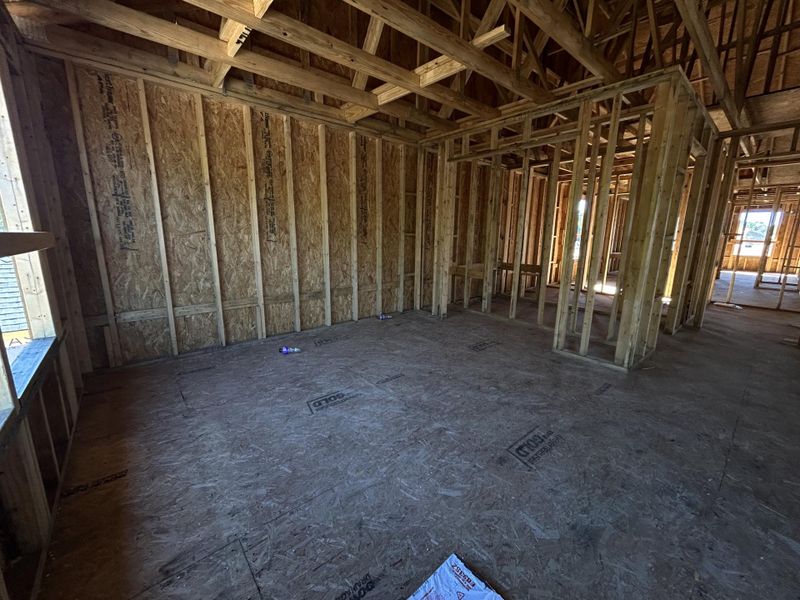 In-progress construction of a new home in Tea Farm: Presidents Series, Ravenel, SC (Image 55).