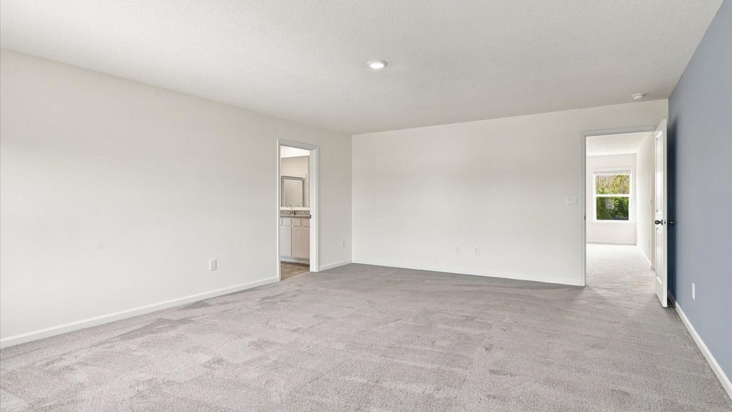 Spacious, unfurnished interior of a new home in Mary's Pointe, Clinton (Image 31). Spacious, unfurnished interior of a new home in Mary's Pointe, Clinton (Image 31).