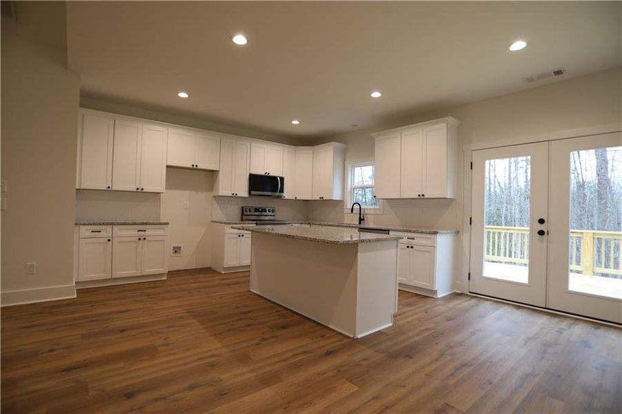 Furnished interior view inside a new home in , Dawsonville (Image 6).