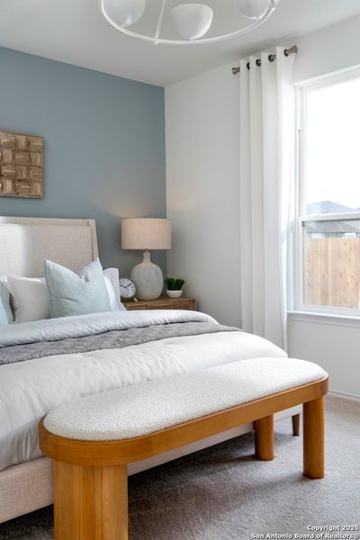 Furnished interior view inside a new home in Dove Song, Marion (Image 4).