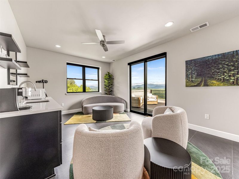 Furnished interior view inside a new home in , Bryson City (Image 40).