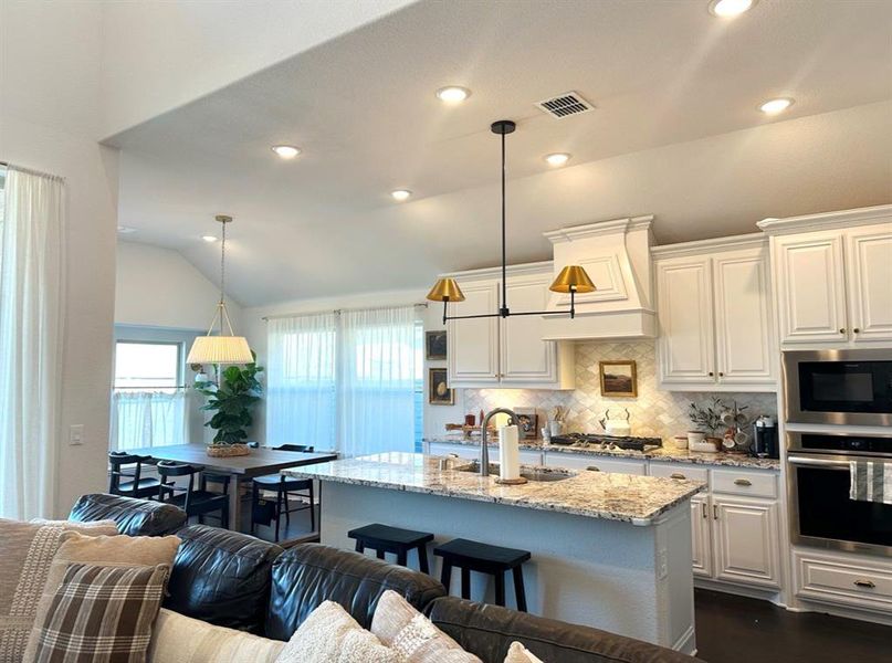 Furnished interior view inside a new home in , Little Elm (Image 15).