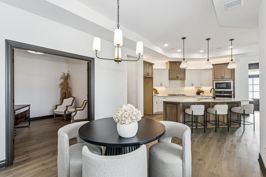 Furnished interior view inside a new home in The Courtyards at Jacobs Farm, Wichita (Image 10).