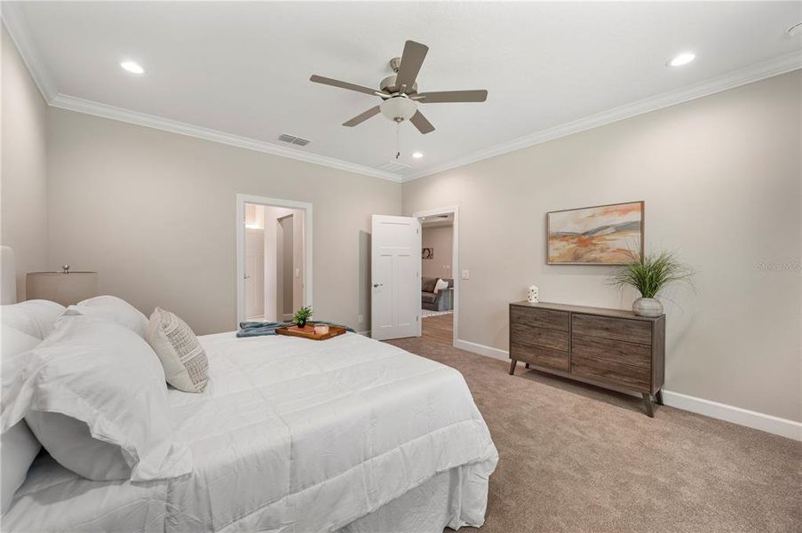 Furnished interior view inside a new home in , Mulberry (Image 18).